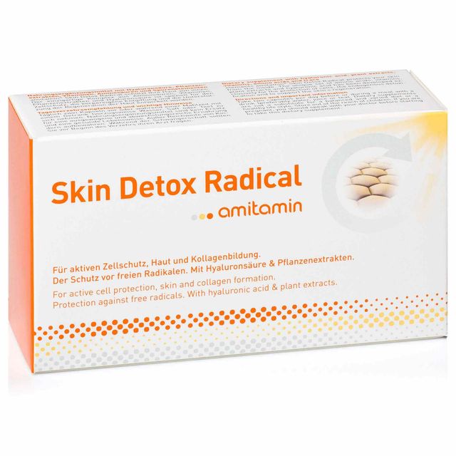 amitamin Skin Detox Radical-Ultimate Skin Care Natural Formula (1 Box 30 Days Supply)