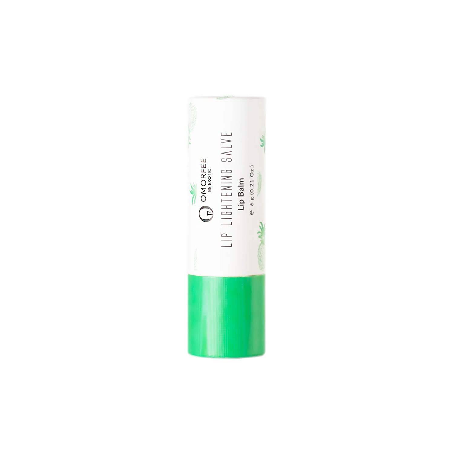Omorfee 100% Organic Lip Lightening Stick for Dark Lips, Lip Whitening Lipstick with SPF, Natural Lip Balm Protection & Repair, Cocoa Butter, Carrot Seed Oil & Pineapple Extract - 6 Grams/0.21 Oz
