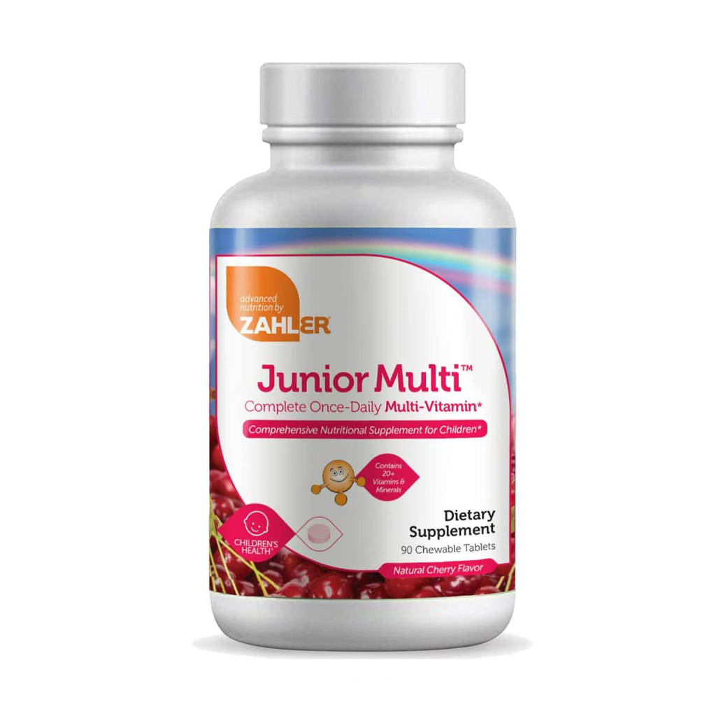 Zahler Junior Multi- Chewable Multivitamin for Kids-Great Tasting (90 Chewable Tablets)